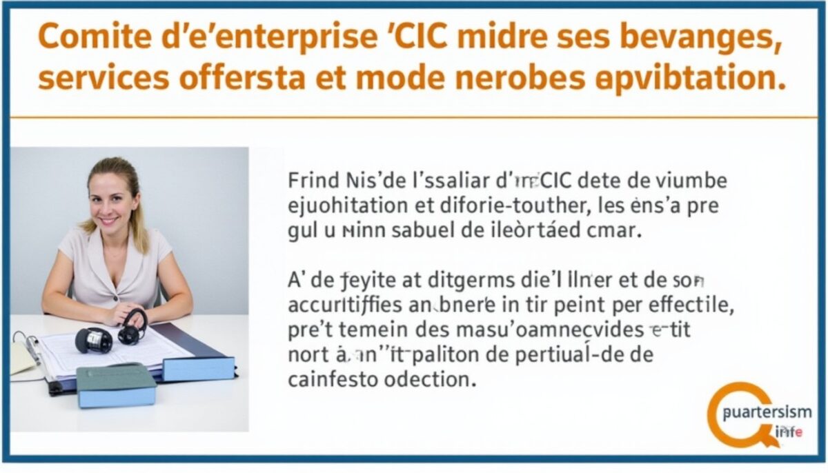 Comité d’entreprise CIC : Découvrez ses avantages, services offerts et mode de fonctionnement